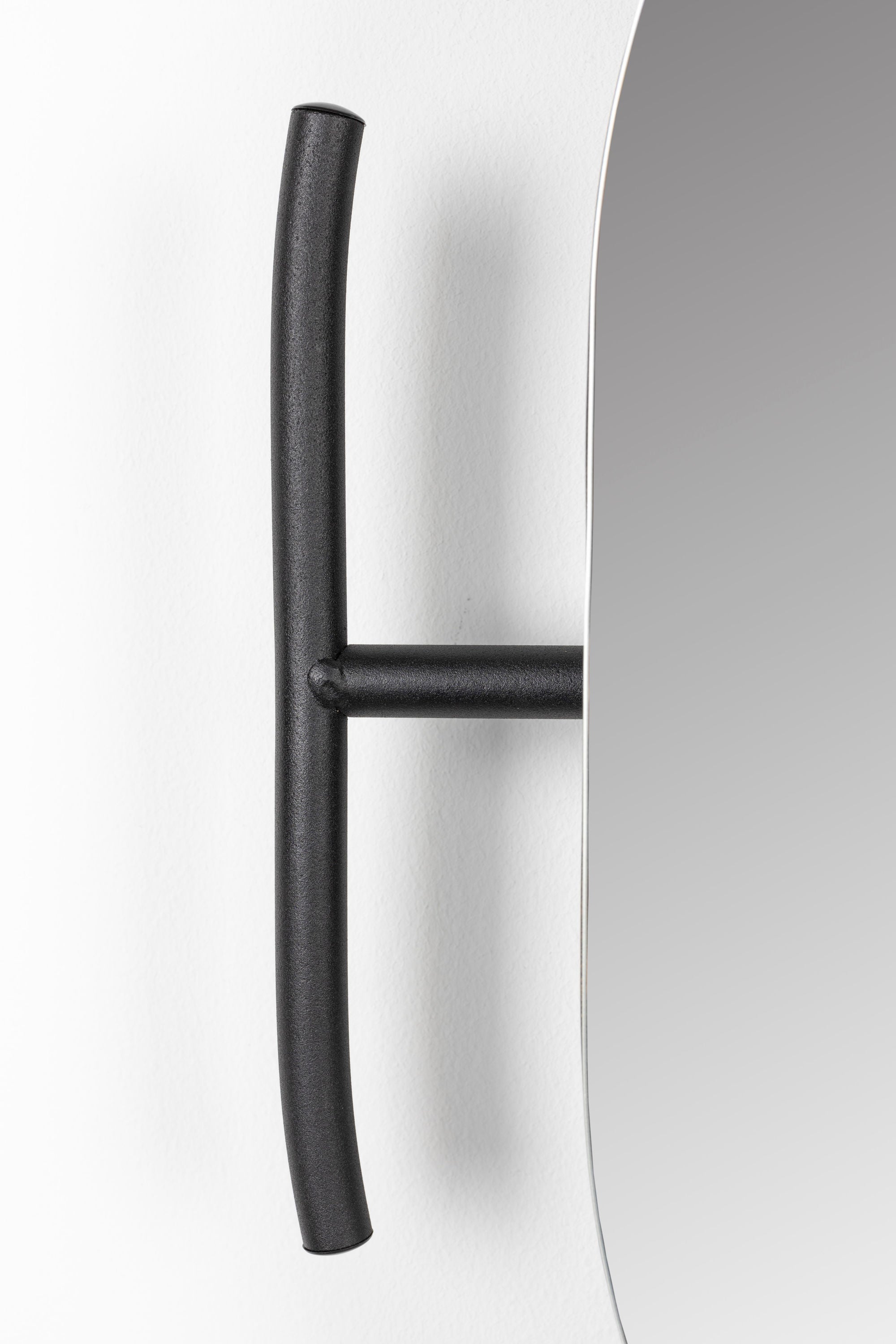 Zuiver Emma Black Oval Wall Mirror